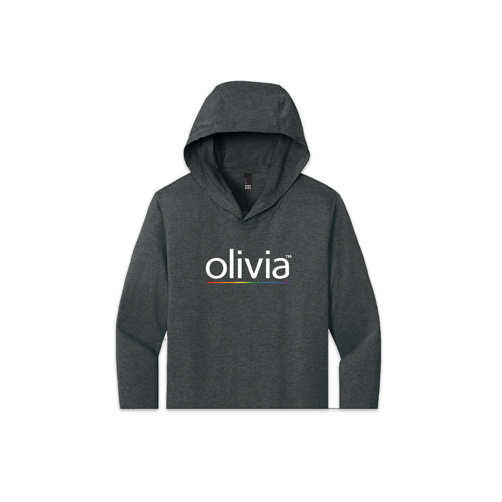 Olivia Logo | Unisex Hooded Long-Sleeve