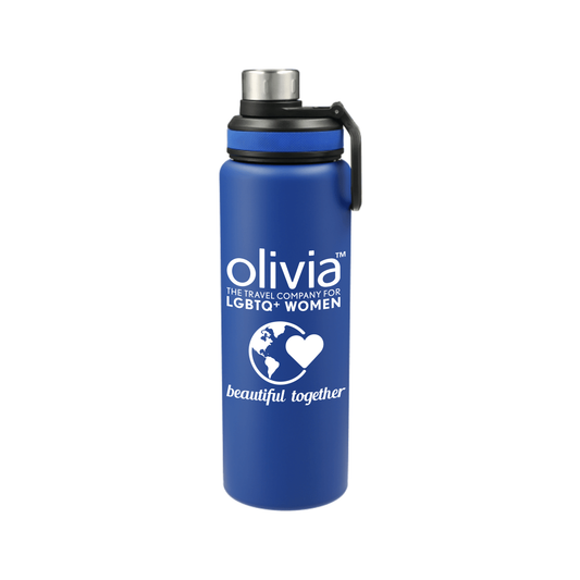Olivia 32 oz stainless steel water bottle