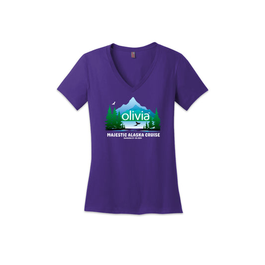 Majestic Alaska Commemorative Tee | Women's V-Neck