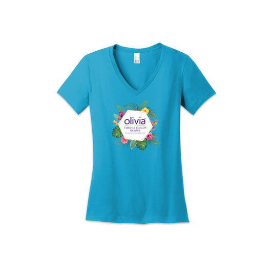 Turks & Caicos | Commemorative V-Neck Tee