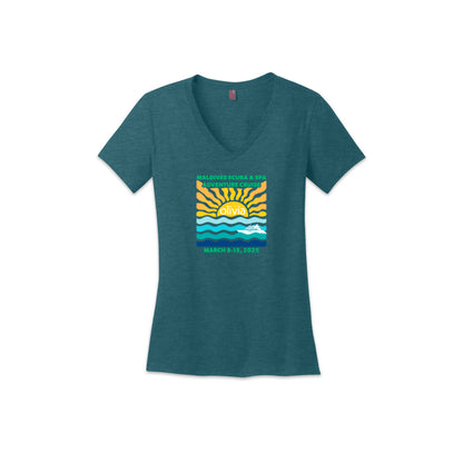 Commemorative Trip Tees: Maldives II | Women's V Neck Tee