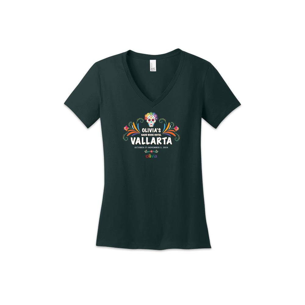 Hard Rock Vallarta | Women's V-Neck Tee