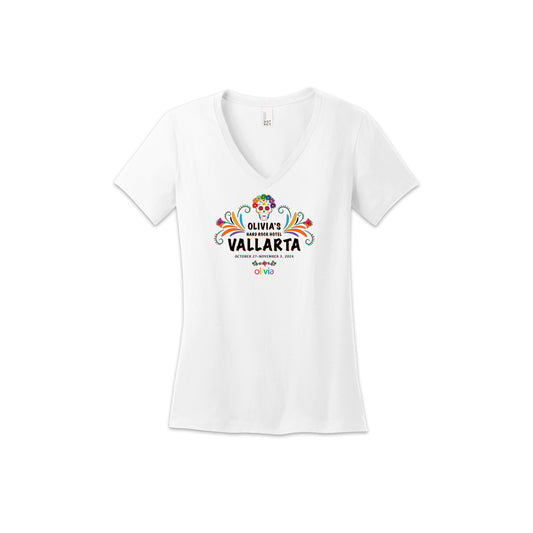 Hard Rock Vallarta | Women's V-Neck Tee