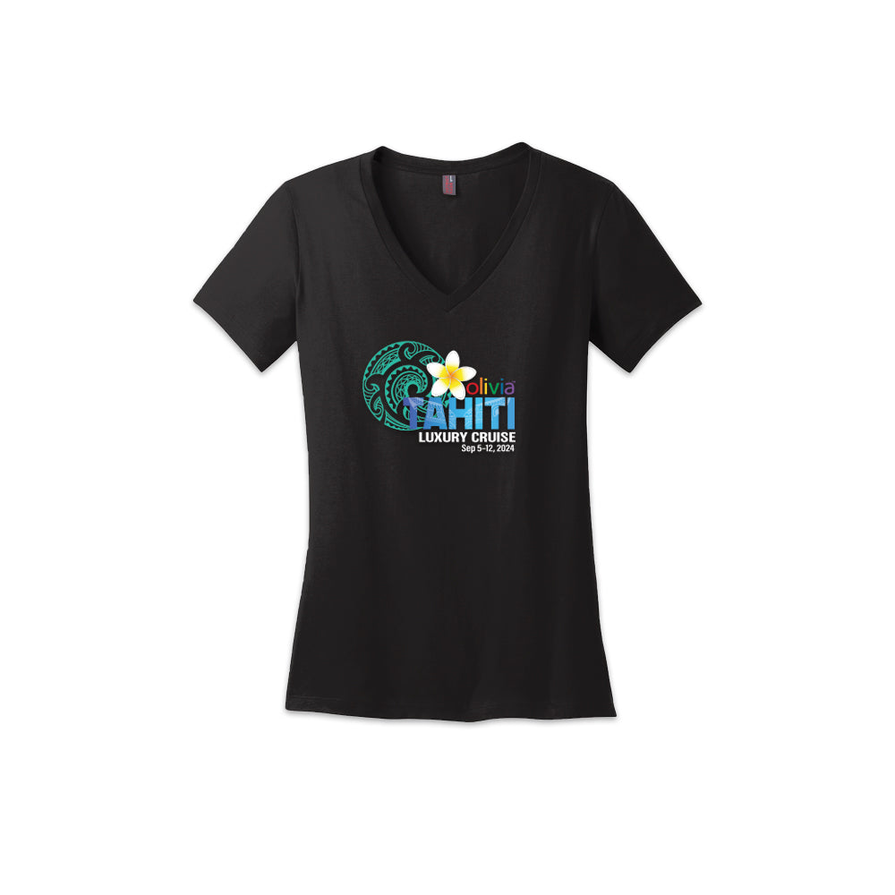 Tahiti Luxury Cruise Commemorative V Neck