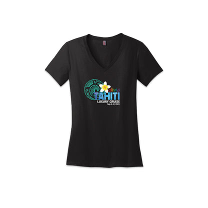 Tahiti Luxury Cruise Commemorative V Neck