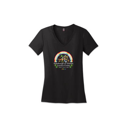 Edinburgh to Dublin | Womens V-Neck