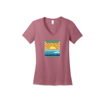 Commemorative Trip Tees: Maldives II | Women's V Neck Tee