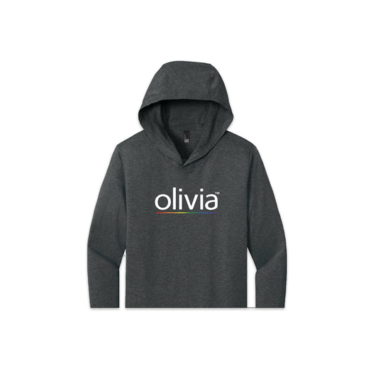 Olivia Logo | Unisex Hooded Long-Sleeve