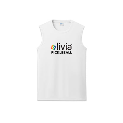 Rainbow Olivia Pickleball | Unisex Muscle Tank