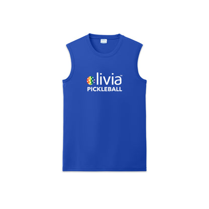 Rainbow Olivia Pickleball | Unisex Muscle Tank